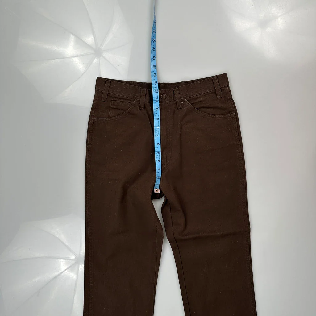 Dickies Trousers - 31W 26L Brown Cotton - Image 4