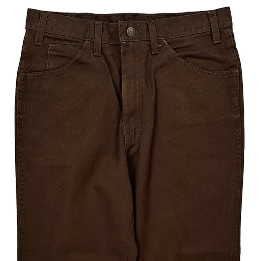 Dickies Trousers - 31W 26L Brown Cotton - Image 8