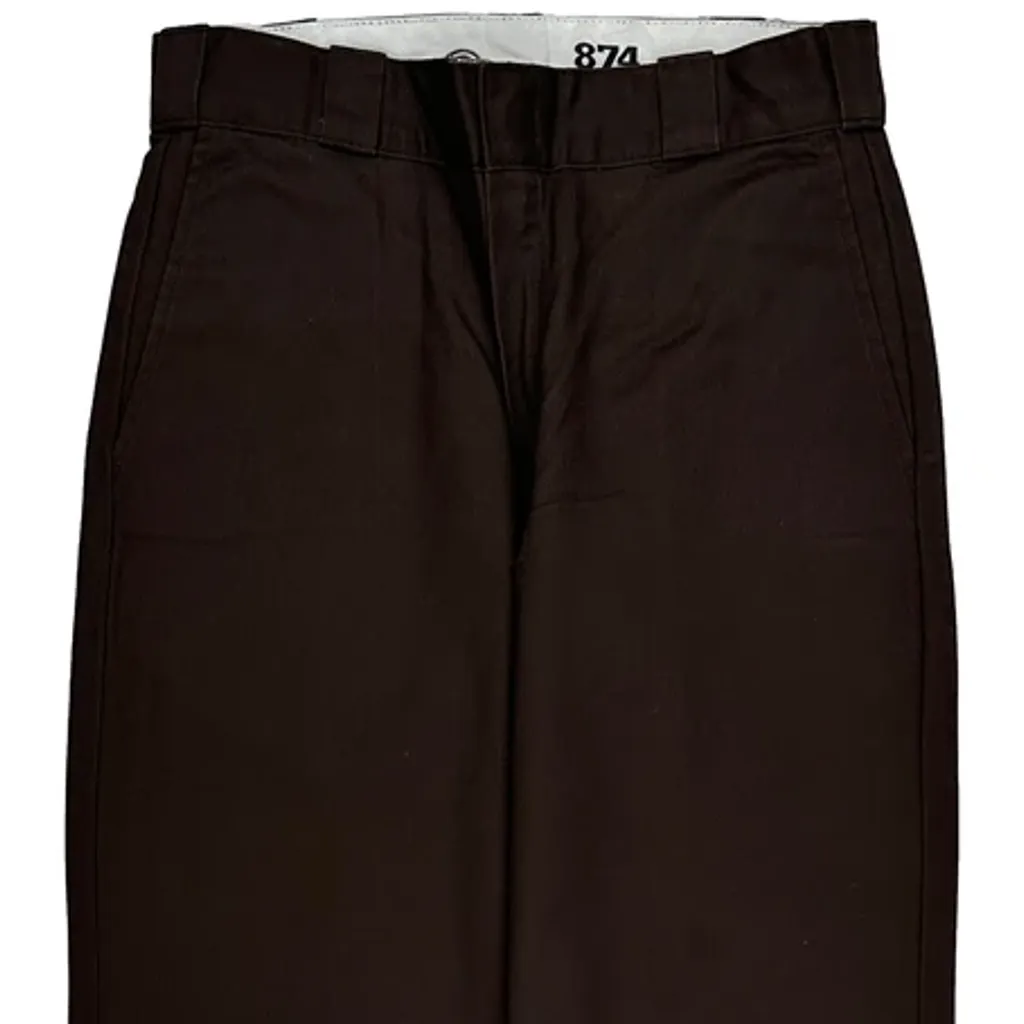 Dickies Trousers - 32W 34L Brown Polyester Blend - Image 11
