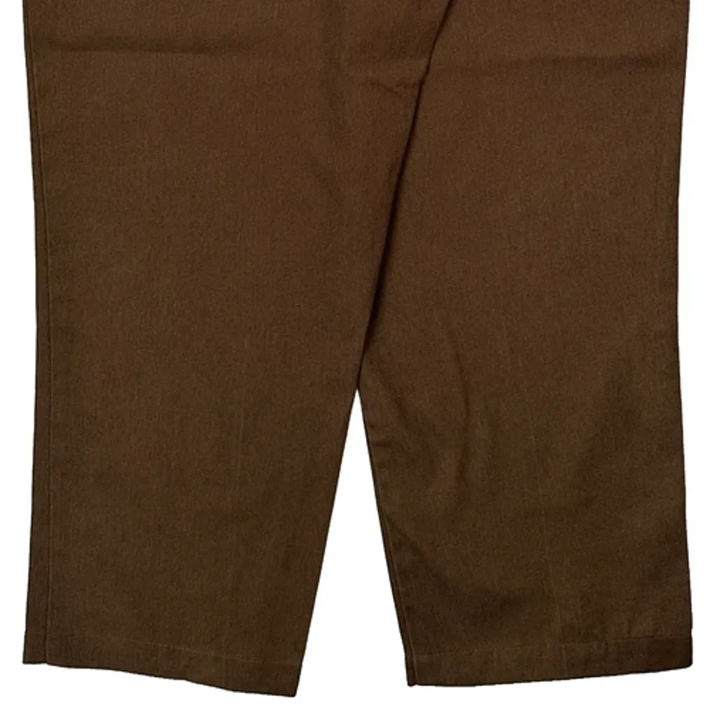 Dickies Trousers - 34W 25L Brown Cotton Blend - Image 6