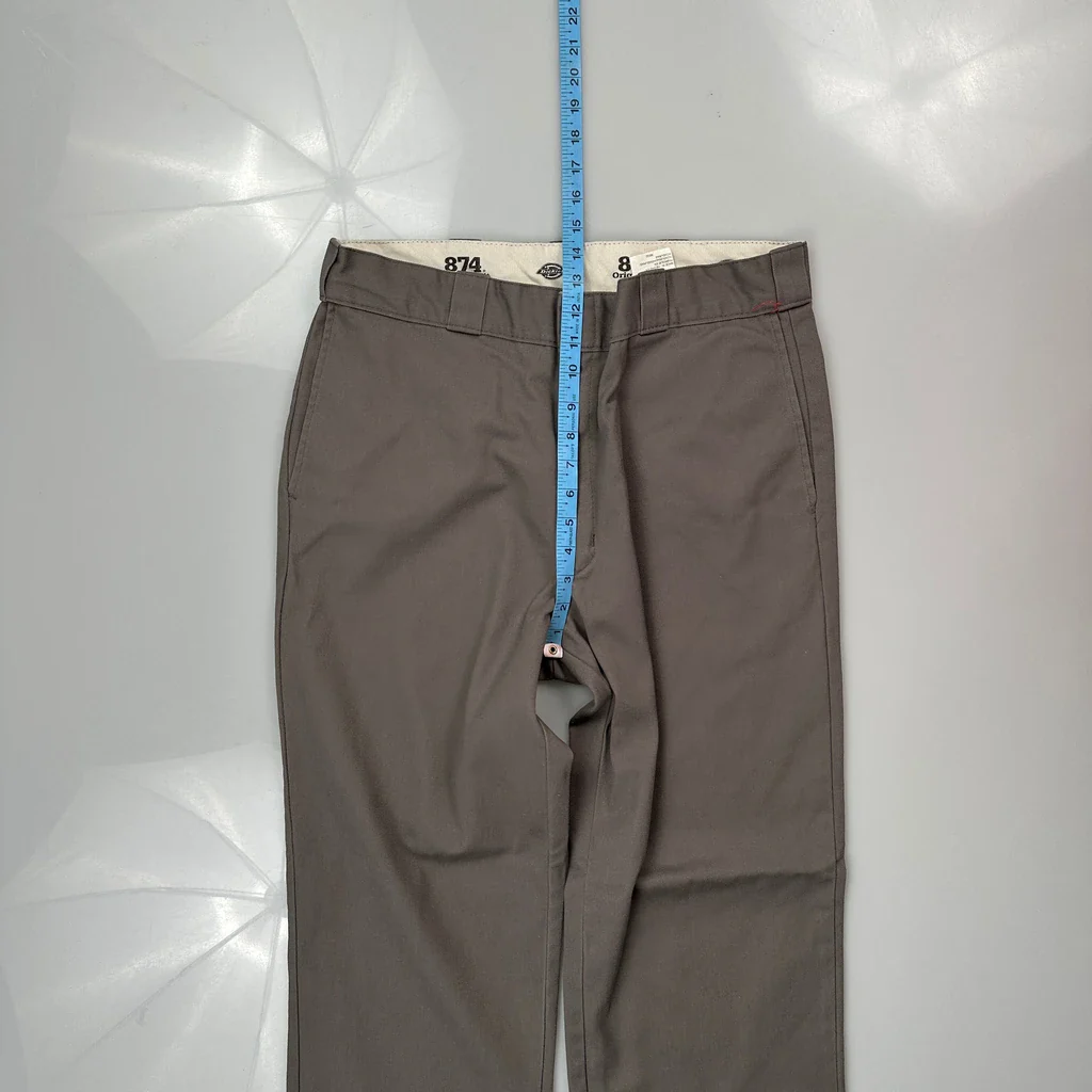 Dickies Trousers - 36W 32L Brown Cotton - Image 4
