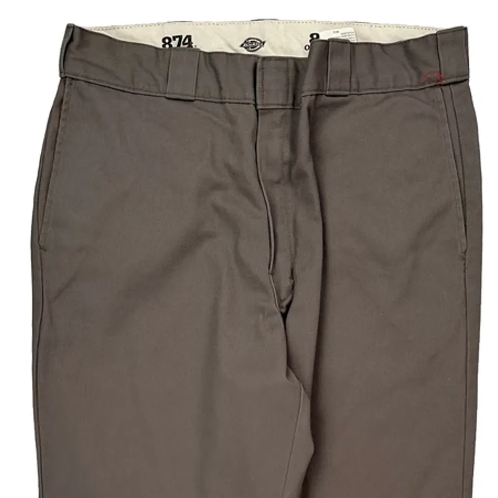 Dickies Trousers - 36W 32L Brown Cotton - Image 9