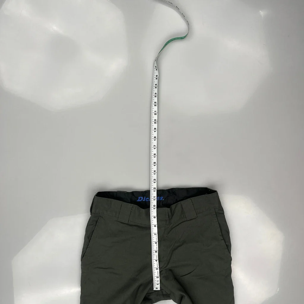 Dickies Trousers - 31W 32L Green Cotton Blend - Image 4