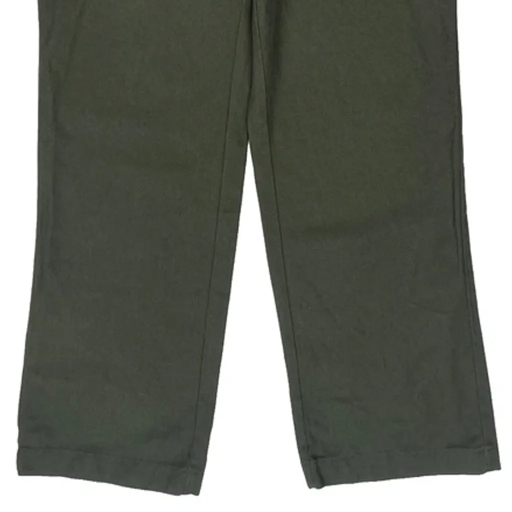 Dickies Trousers - 31W 32L Green Cotton Blend - Image 9