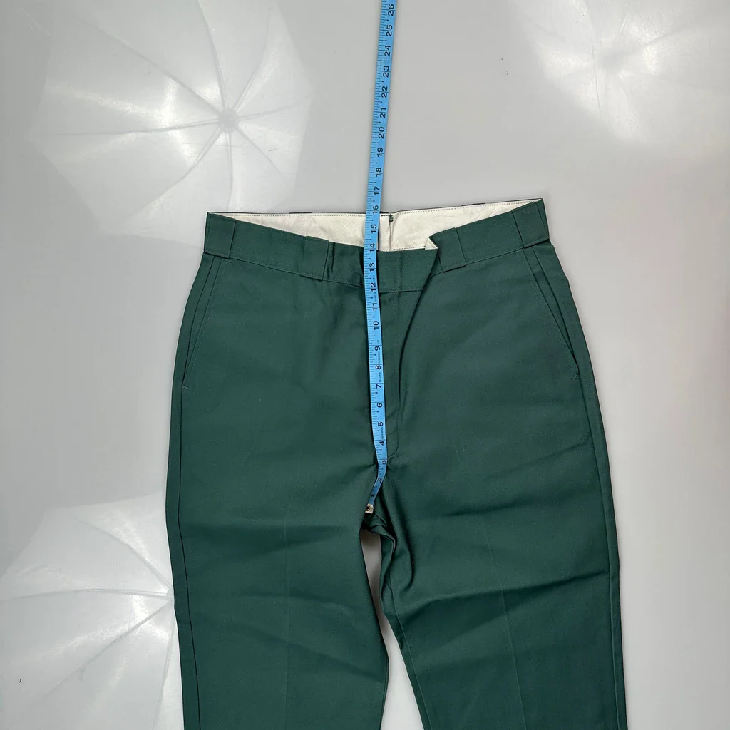 Dickies Trousers - 34W 28L Green Cotton - Image 4