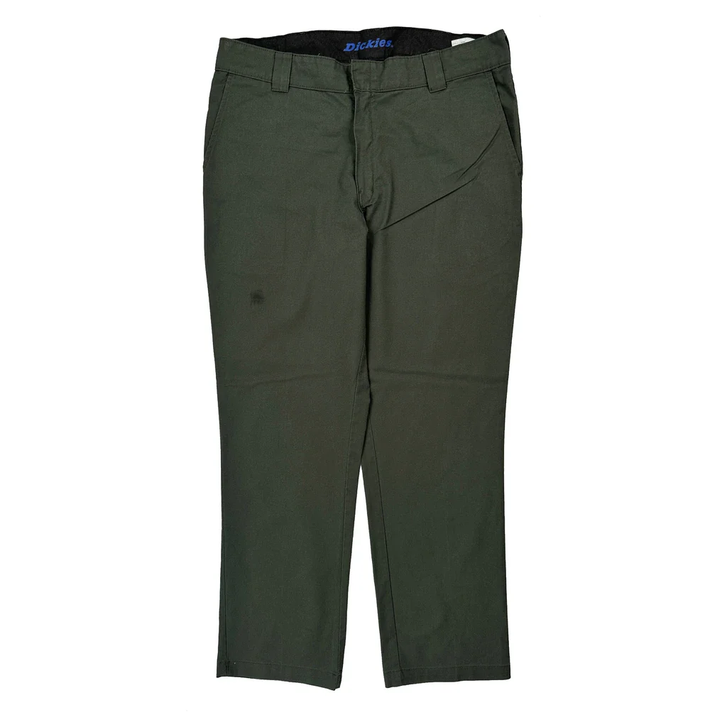 Dickies Trousers - 36W 32L Green Cotton - Image 2