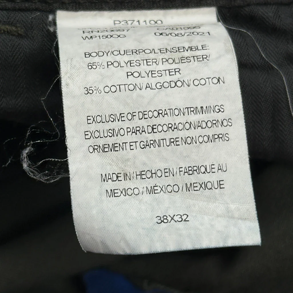 Dickies Trousers - 36W 32L Green Cotton - Image 6