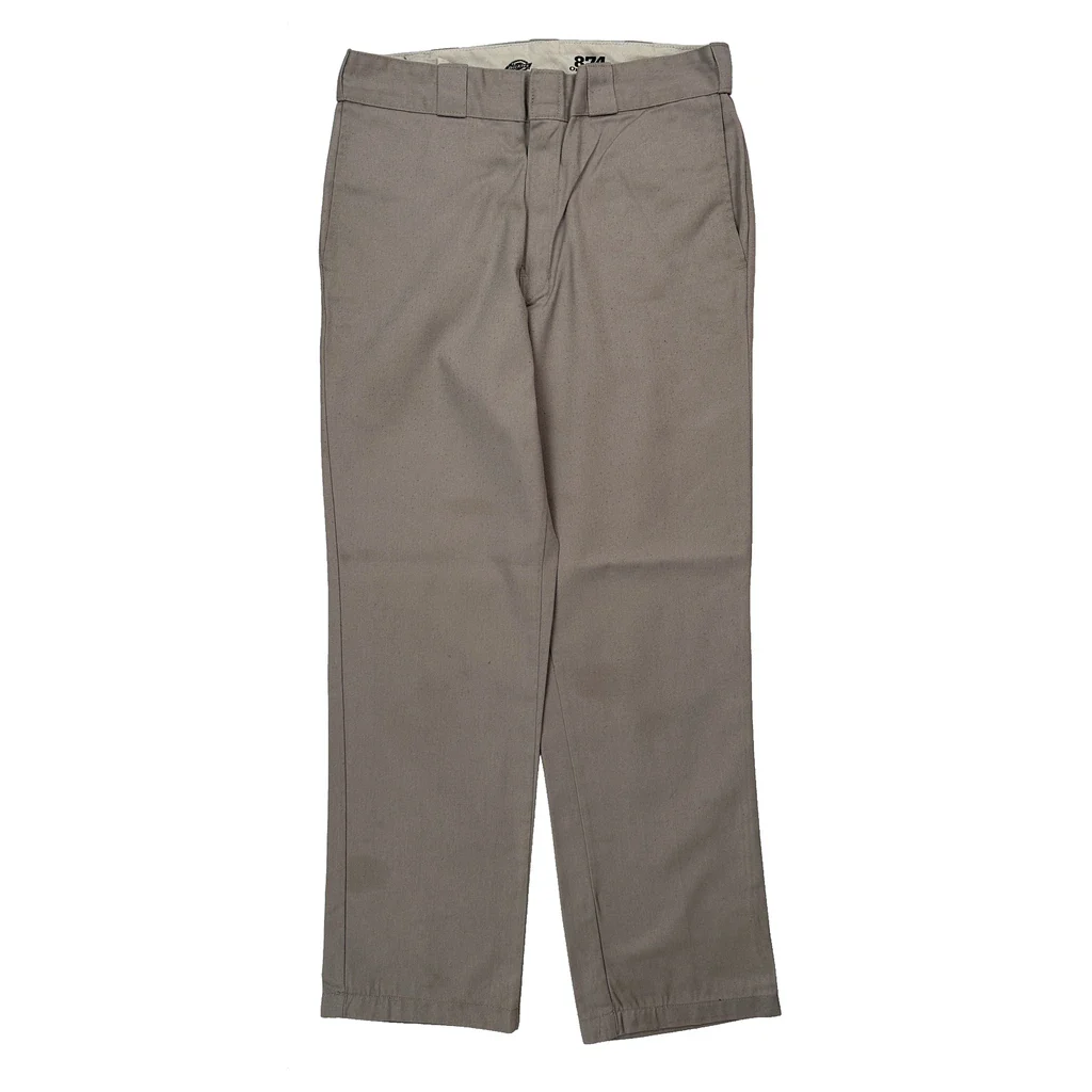Dickies Trousers - 31W 31L Grey Cotton Blend - Image 2