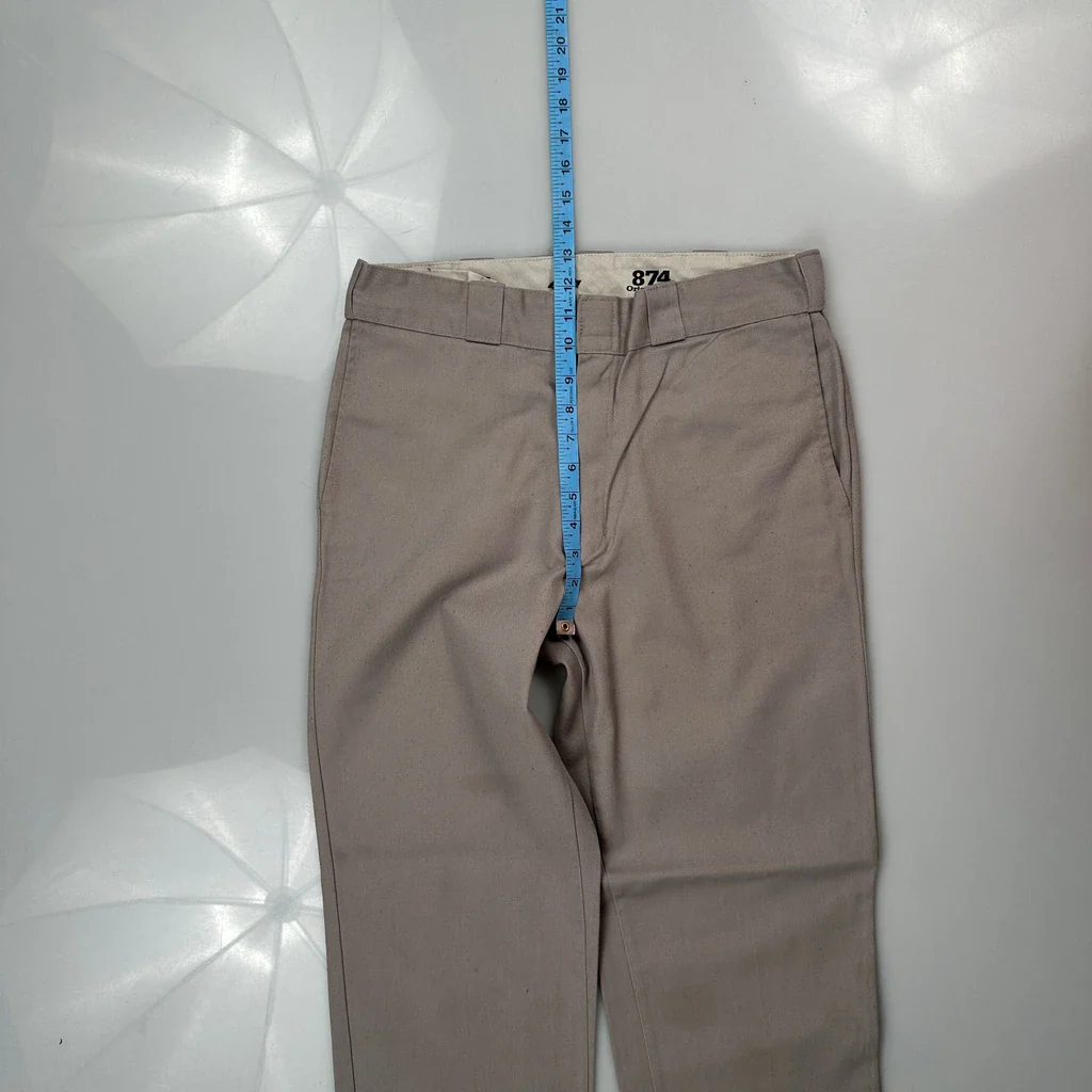 Dickies Trousers - 31W 31L Grey Cotton Blend - Image 4