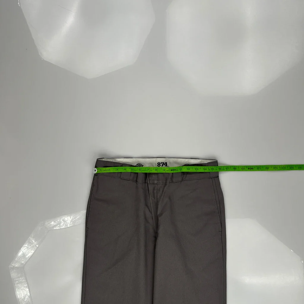 Dickies Trousers - 33W 30L Grey Cotton - Image 3