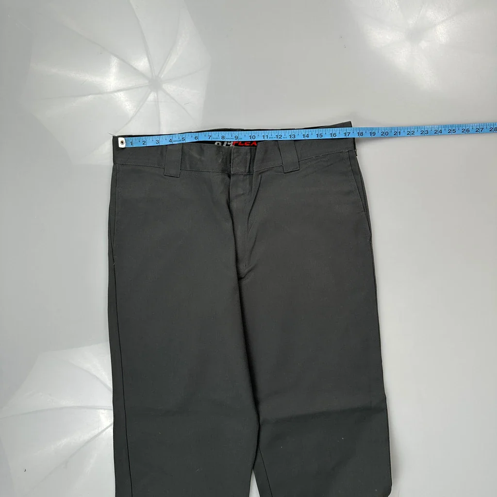 Dickies Trousers - 36W 32L Grey Polyester - Image 3