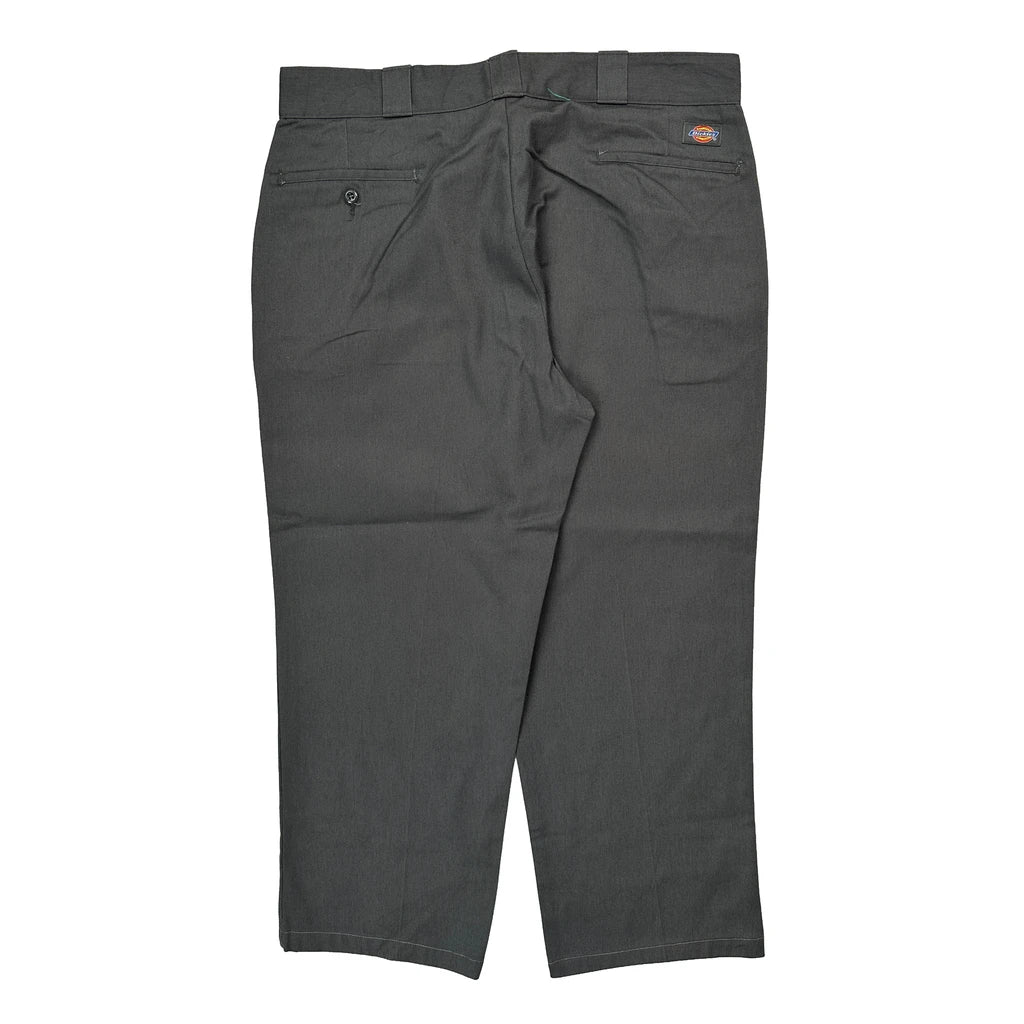 Dickies Trousers - 38W 25L Grey Polyester Blend