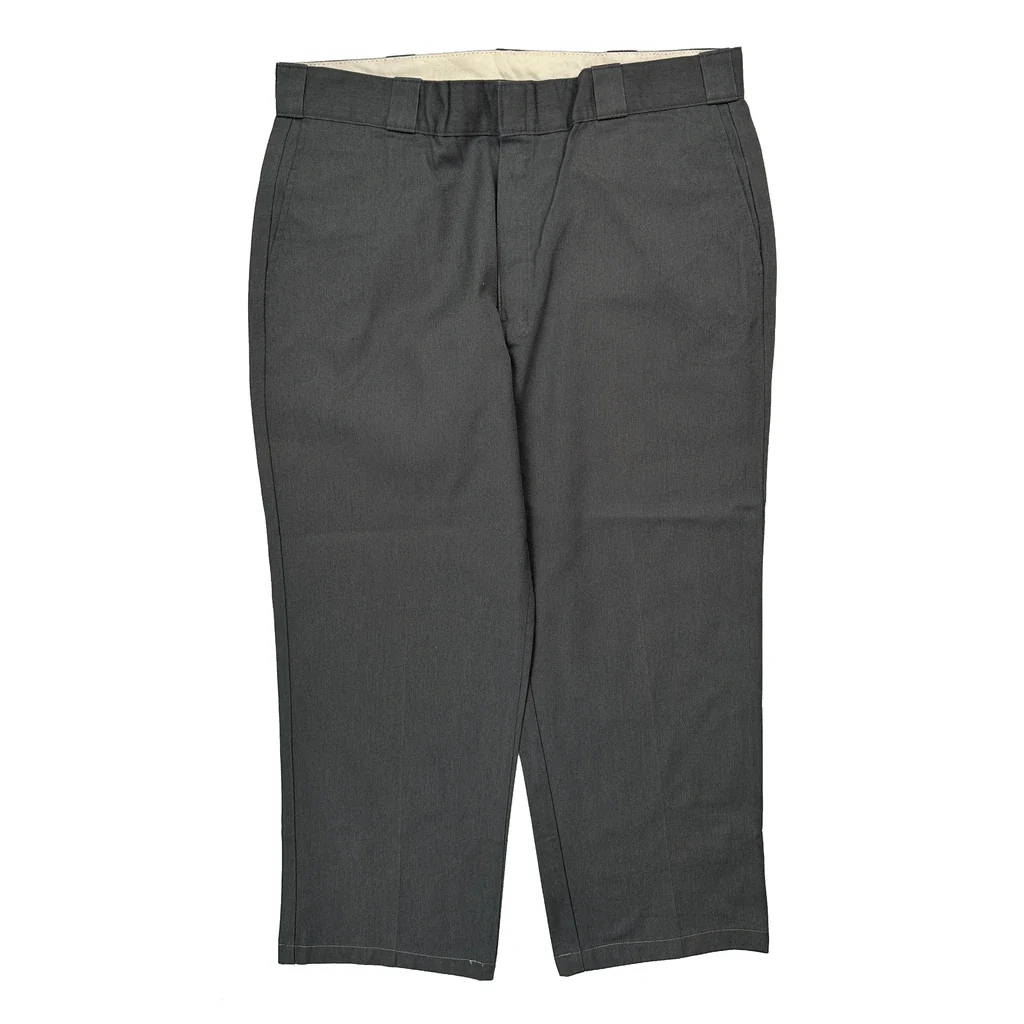 Dickies Trousers - 38W 25L Grey Polyester Blend - Image 2
