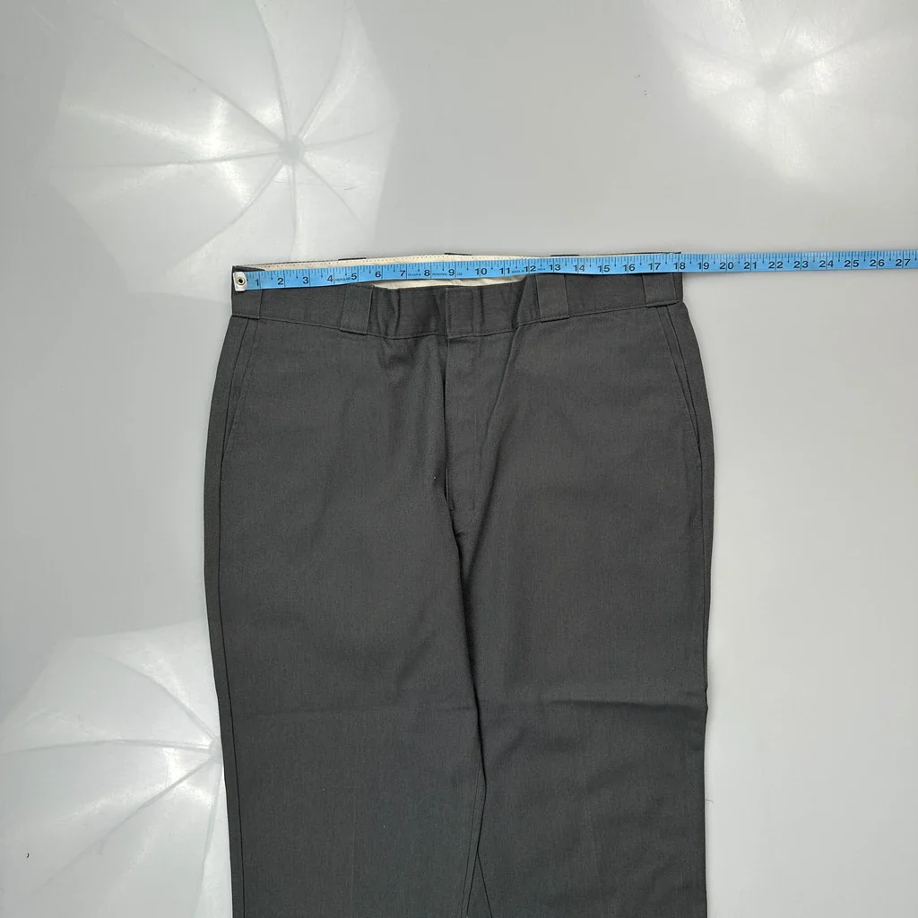 Dickies Trousers - 38W 25L Grey Polyester Blend - Image 3