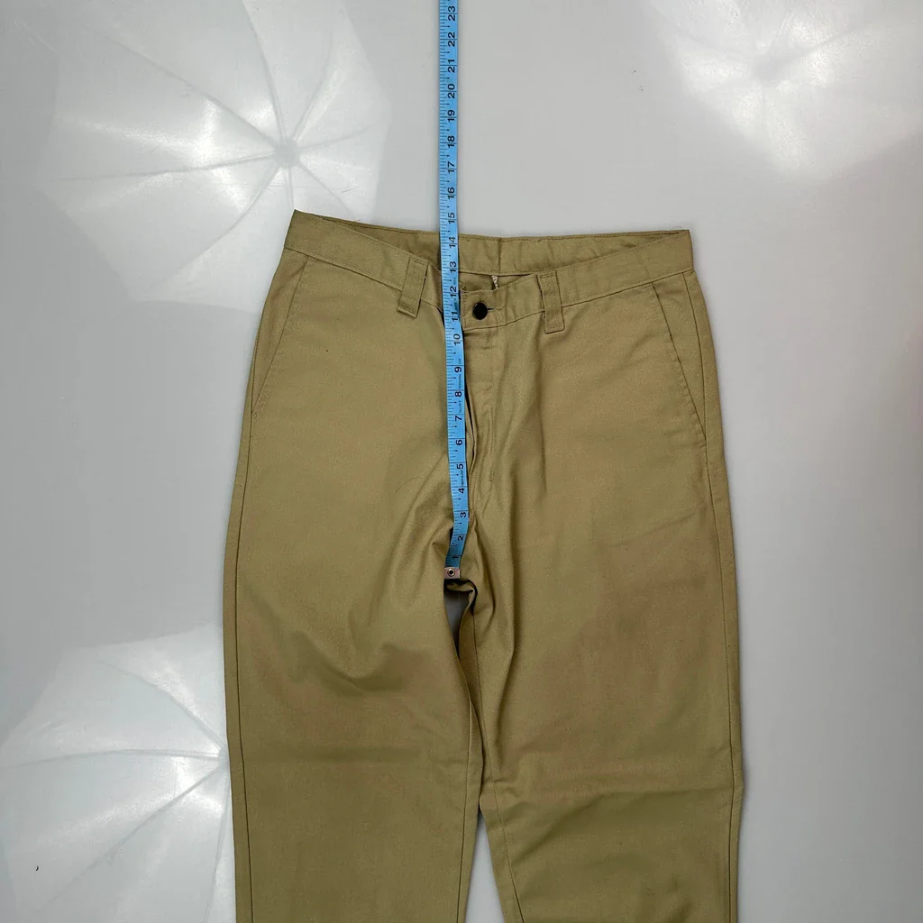 Dickies Trousers - 32W 33L Khaki Cotton - Image 4