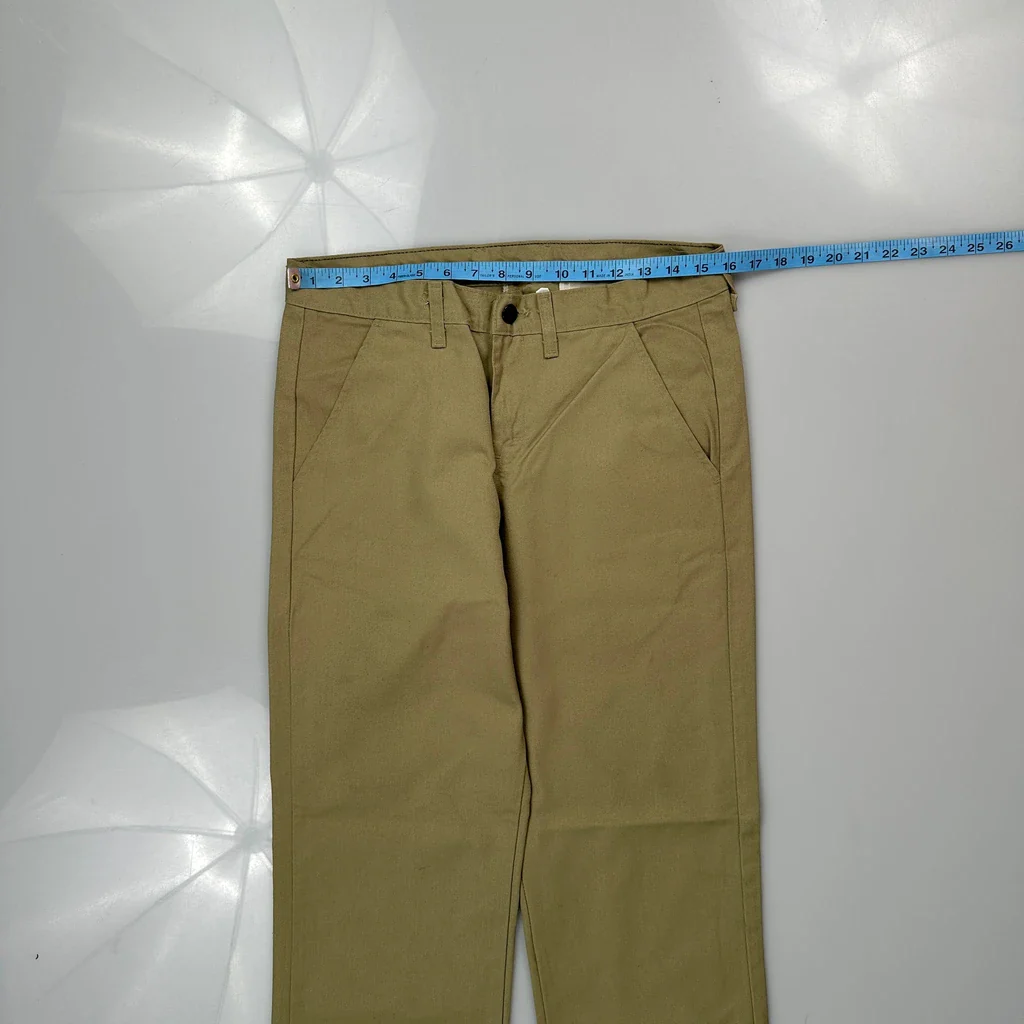 Dickies Trousers - 32W 32L Khaki Cotton - Image 3