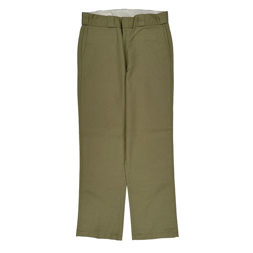 Dickies Trousers - 32W 32L Khaki Polyester Blend - Image 2