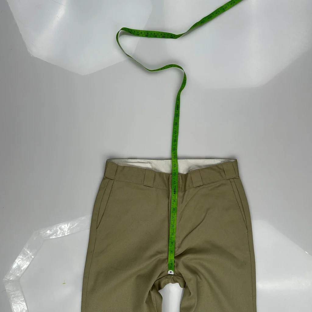 Dickies Trousers - 32W 32L Khaki Polyester Blend - Image 4