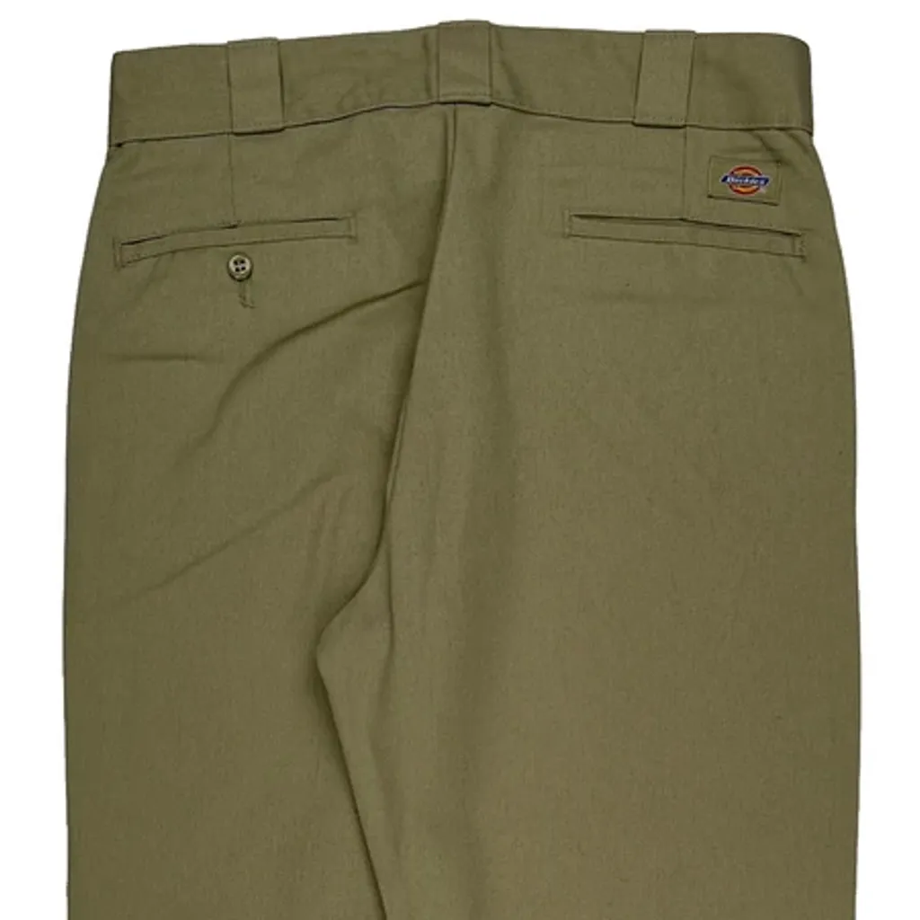 Dickies Trousers - 32W 32L Khaki Polyester Blend - Image 9