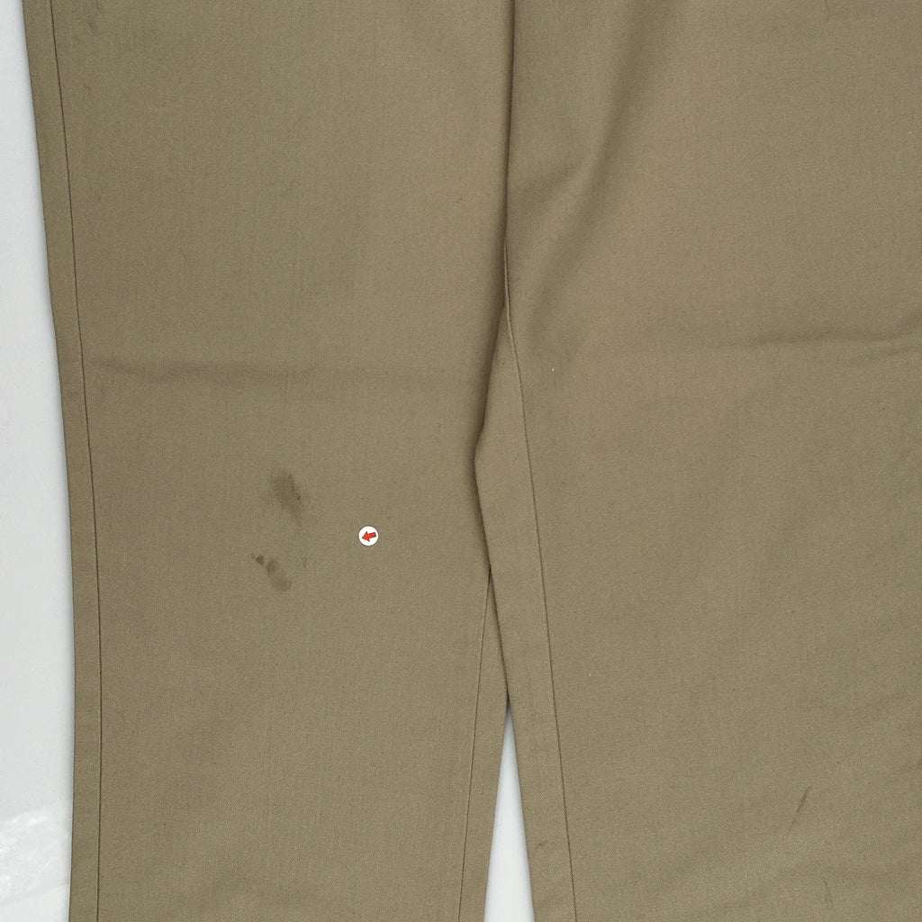 Dickies Trousers - 34W 30L Khaki Cotton - Image 3