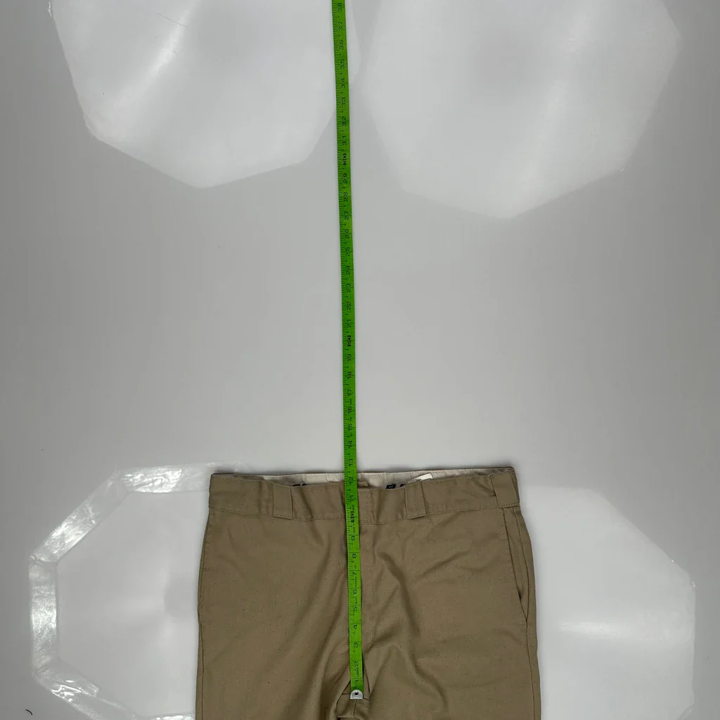Dickies Trousers - 34W 29L Khaki Cotton - Image 4