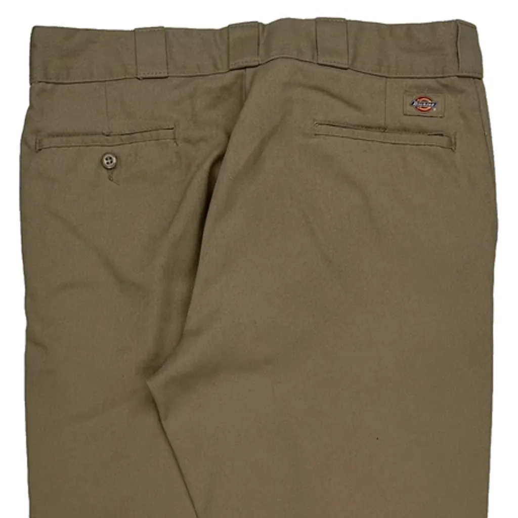 Dickies Trousers - 34W 29L Khaki Cotton - Image 7