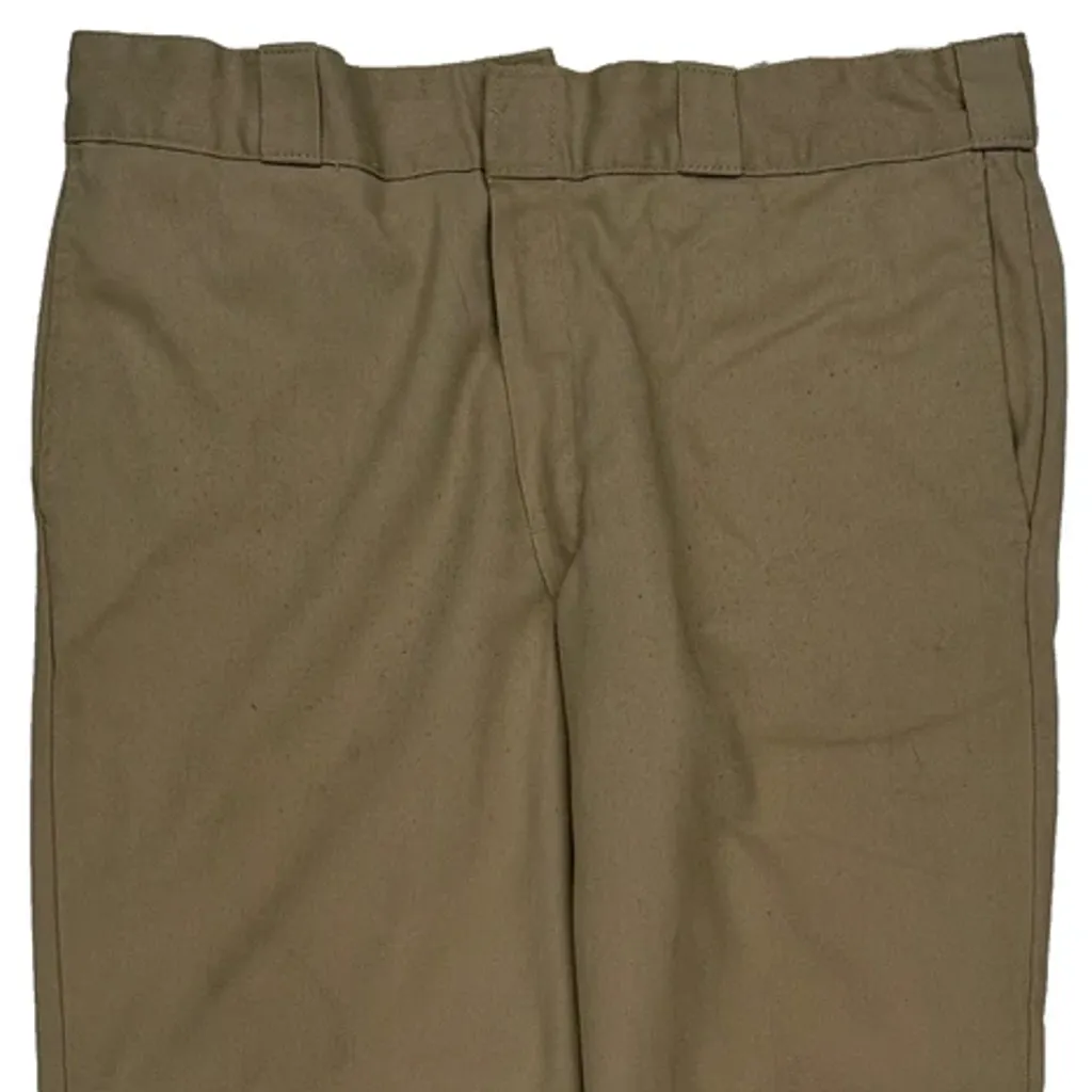 Dickies Trousers - 34W 29L Khaki Cotton - Image 9