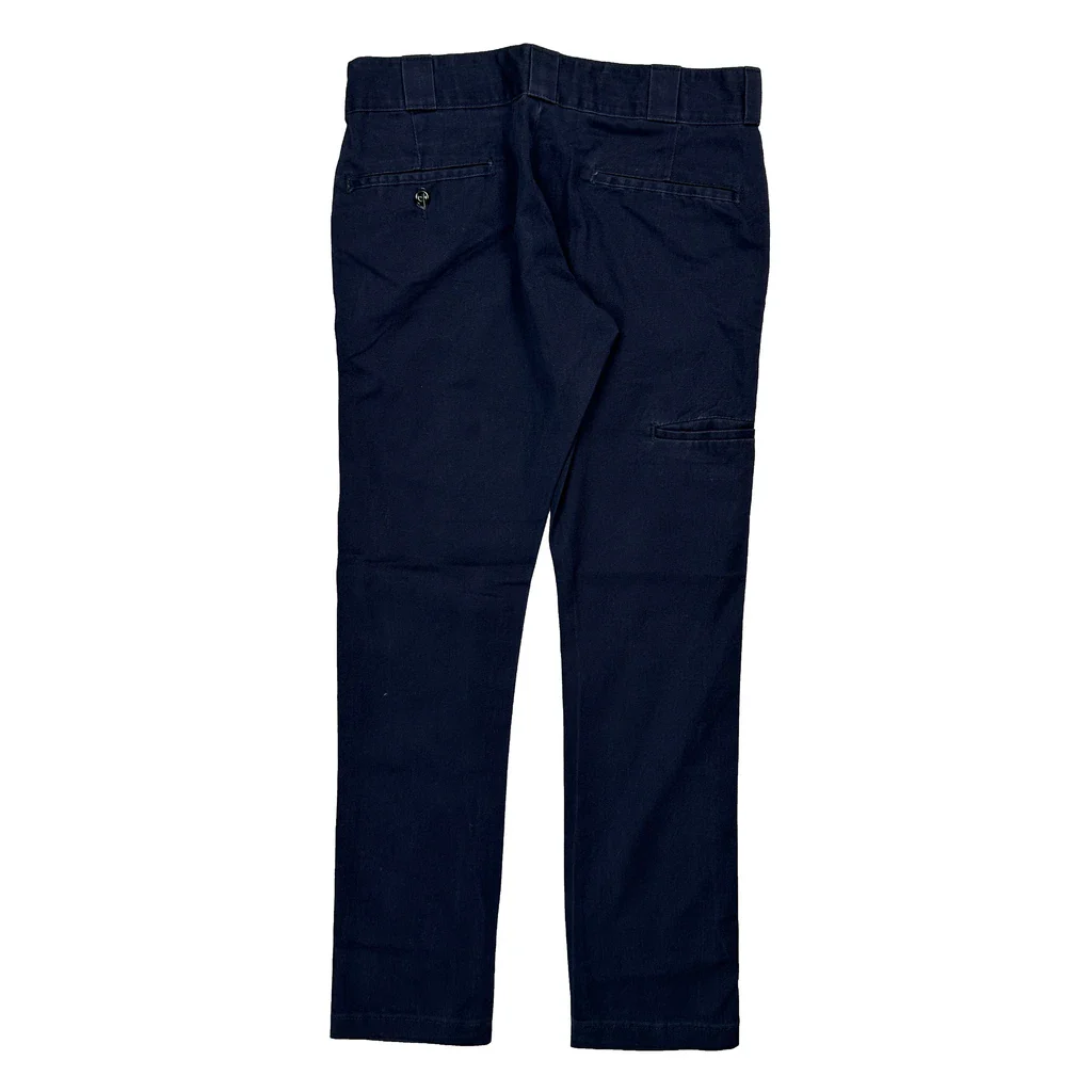 Dickies Trousers - 30W 29L Navy Cotton