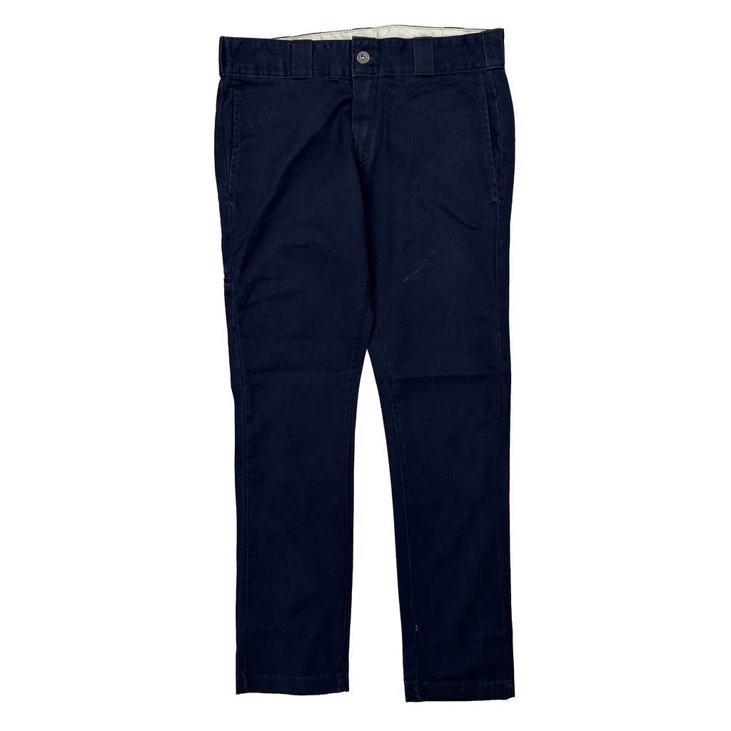 Dickies Trousers - 30W 29L Navy Cotton - Image 2