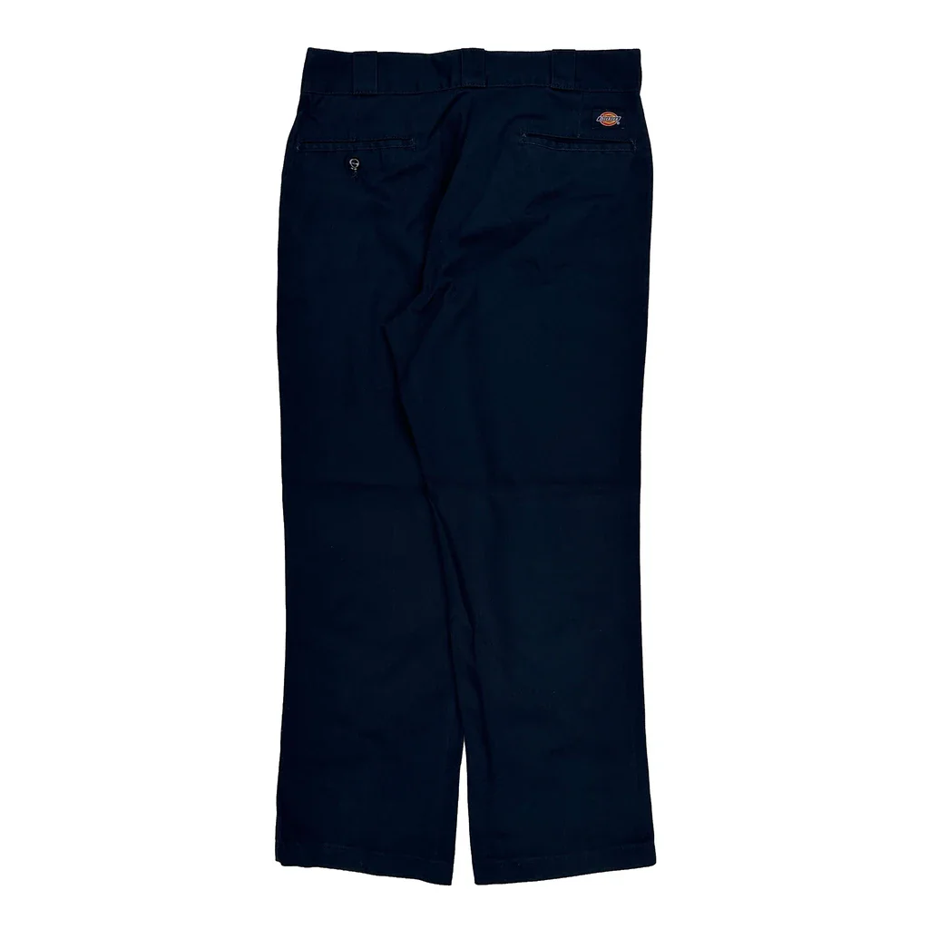 Dickies Trousers - 31W 29L Navy Cotton