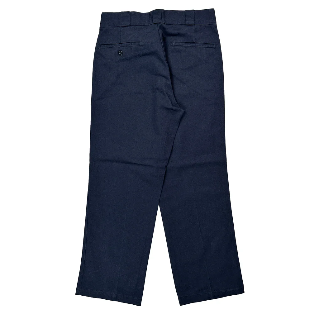 Dickies Trousers - 32W 29L Navy Polyester Blend
