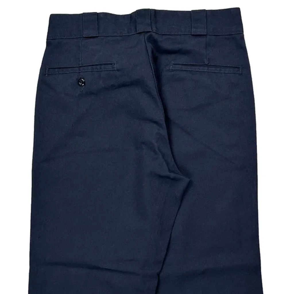Dickies Trousers - 32W 29L Navy Polyester Blend - Image 7
