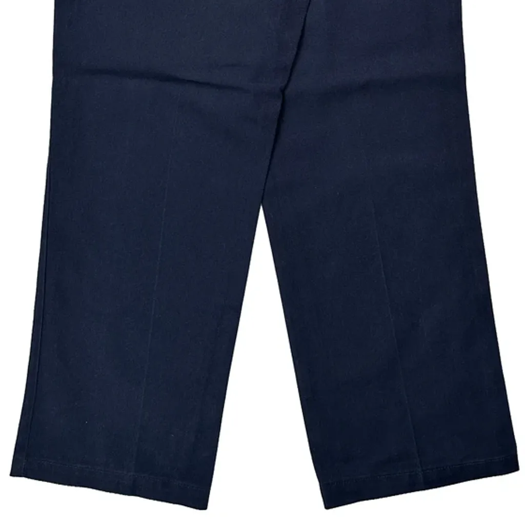 Dickies Trousers - 32W 29L Navy Polyester Blend - Image 8
