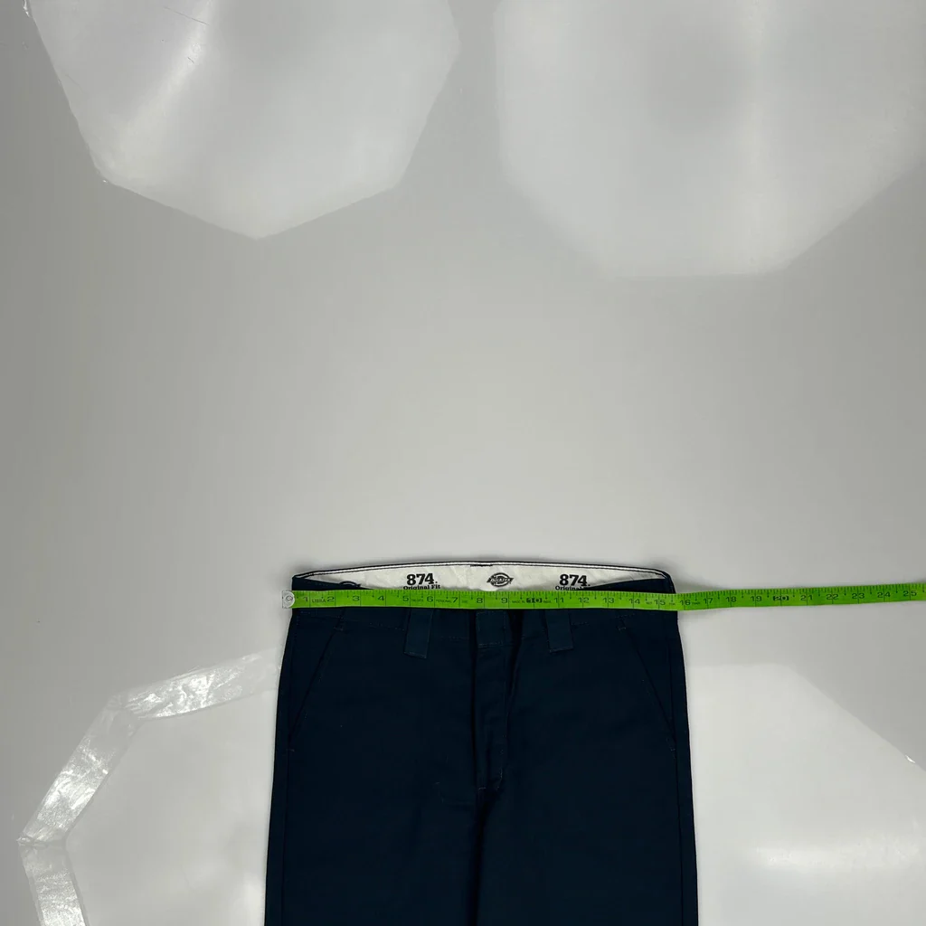 Dickies Trousers - 32W 31L Navy Polyester - Image 3