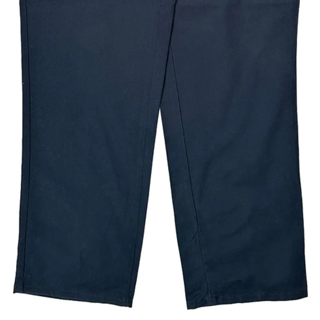 Dickies Trousers - 34W 32L Navy Polyester Blend - Image 11