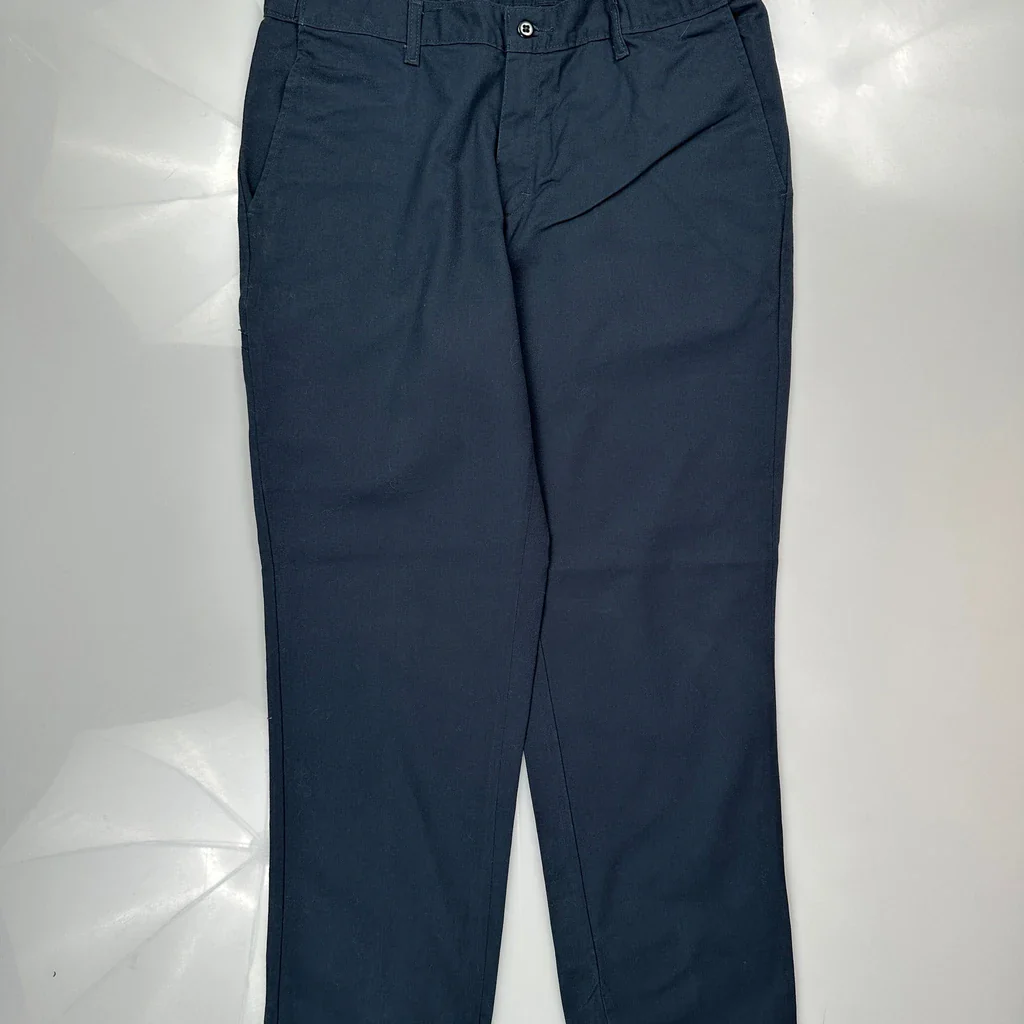 Dickies Trousers - 34W 32L Navy Polyester Blend - Image 3