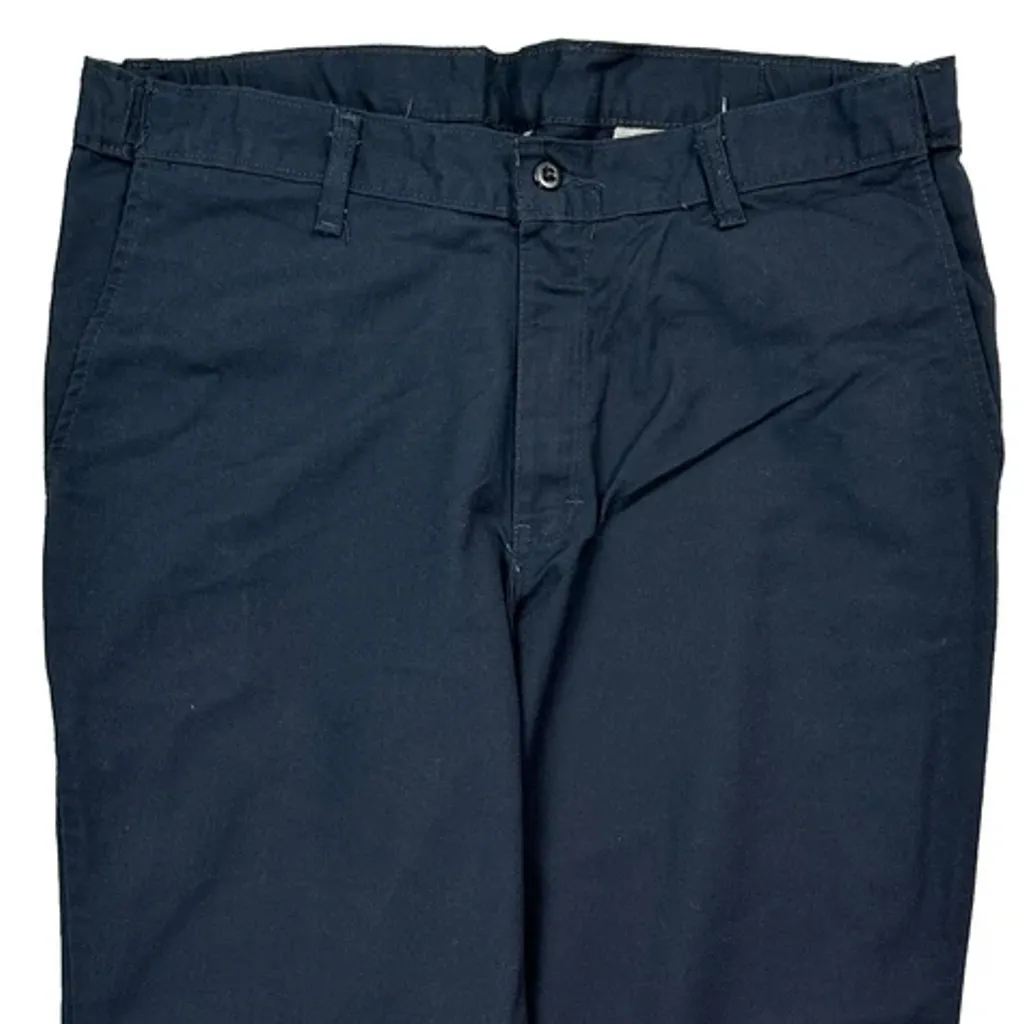 Dickies Trousers - 34W 30L Navy Polyester Blend - Image 10