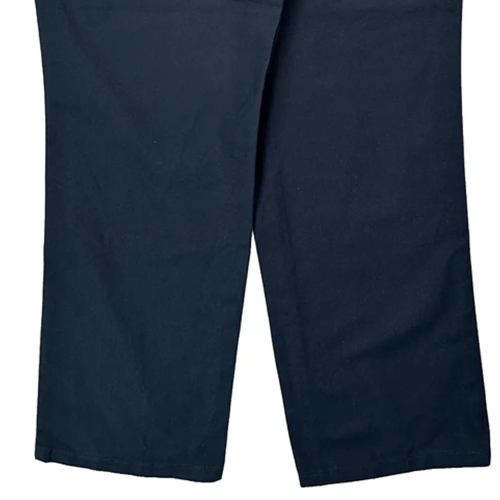 Dickies Trousers - 34W 30L Navy Polyester Blend - Image 7