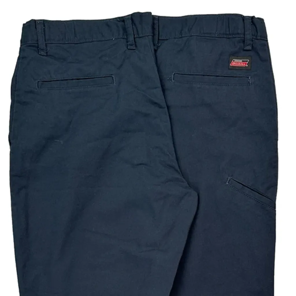 Dickies Trousers - 34W 30L Navy Polyester Blend - Image 8