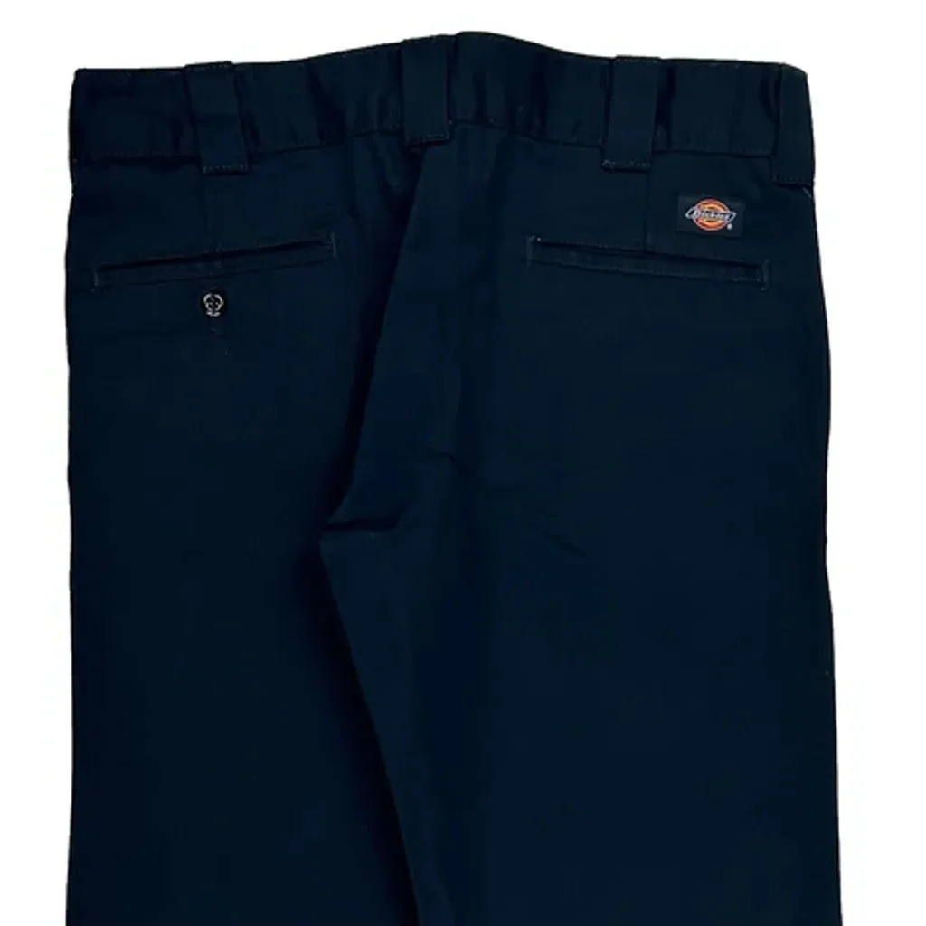 Dickies Trousers - 34W 32L Navy Cotton Blend - Image 7