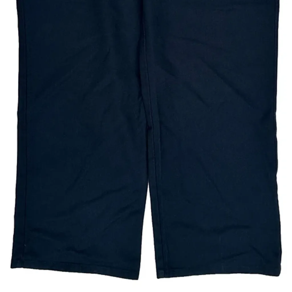 Dickies Trousers - 34W 31L Navy Polyester Blend - Image 10