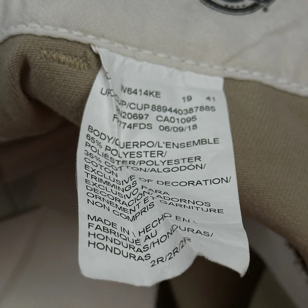 Dickies Trousers - 28W UK 8 Beige Cotton - Image 6