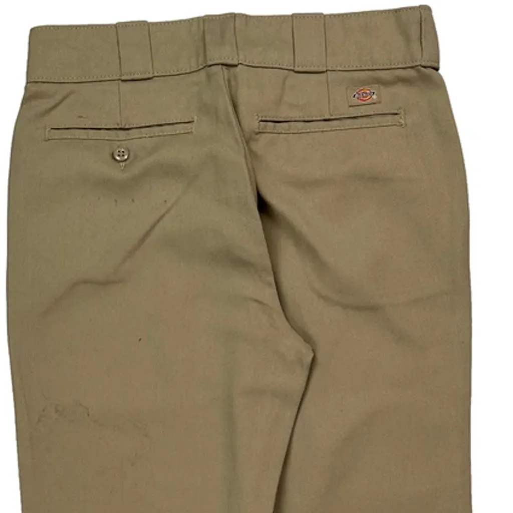 Dickies Trousers - 28W UK 8 Beige Cotton - Image 7