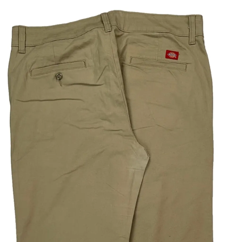 Dickies Trousers - 33W UK 14 Beige Cotton - Image 8