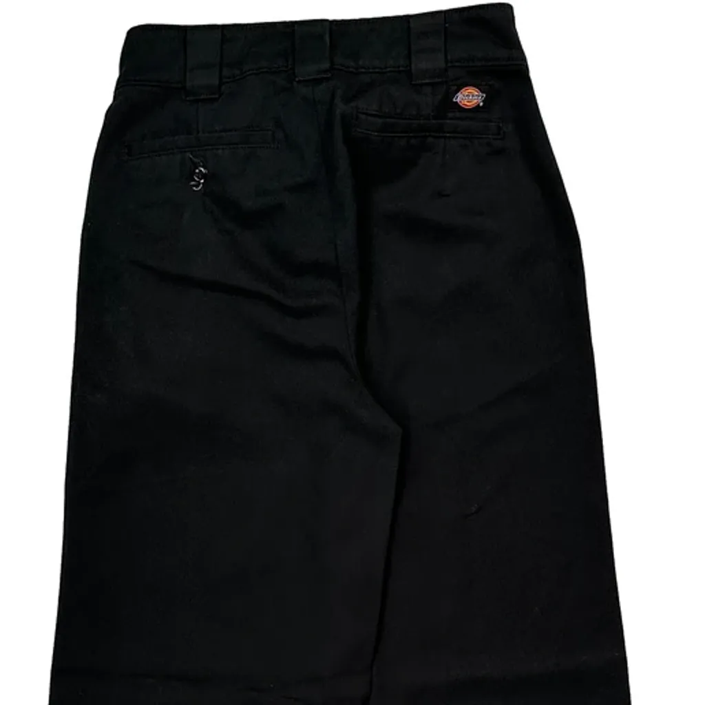 Dickies Trousers - 25W UK 8 Black Cotton Blend - Image 6