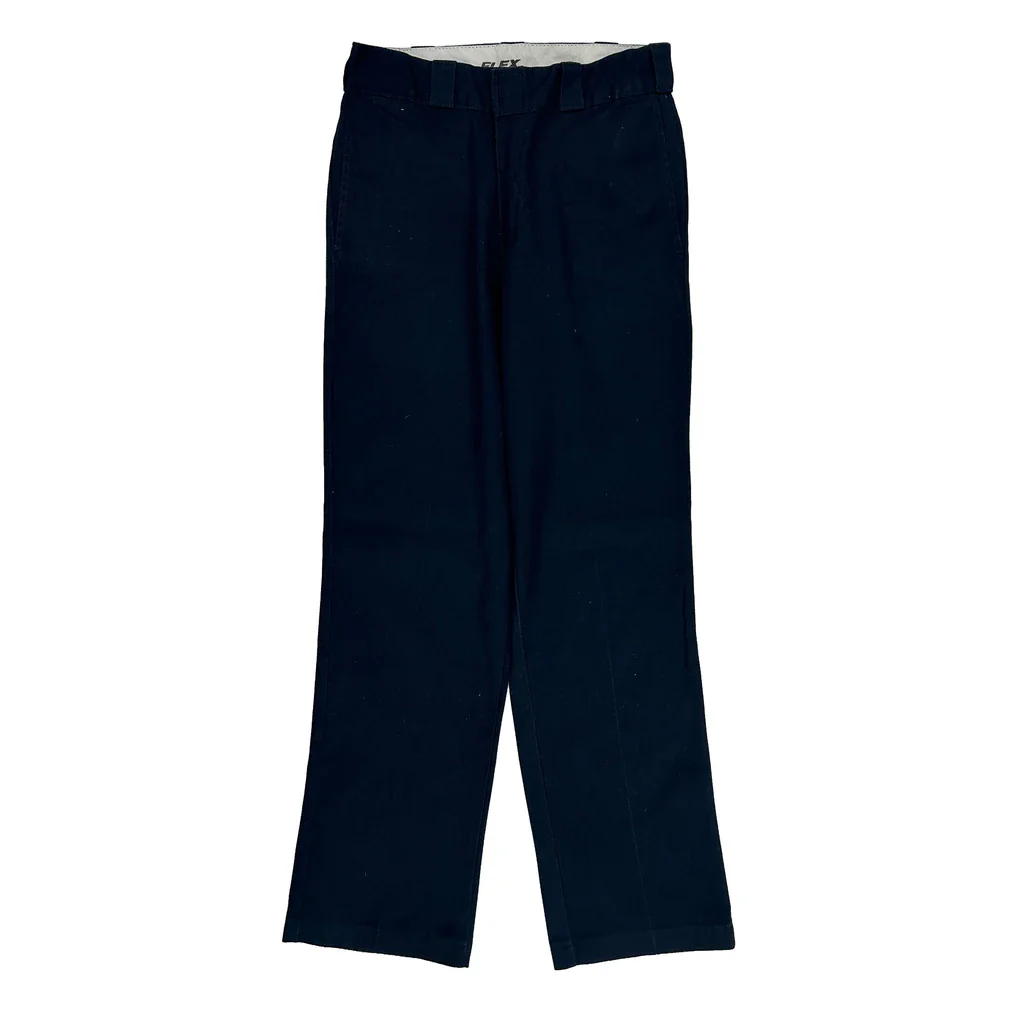 Dickies Trousers - 28W UK 10 Black Cotton Blend - Image 2