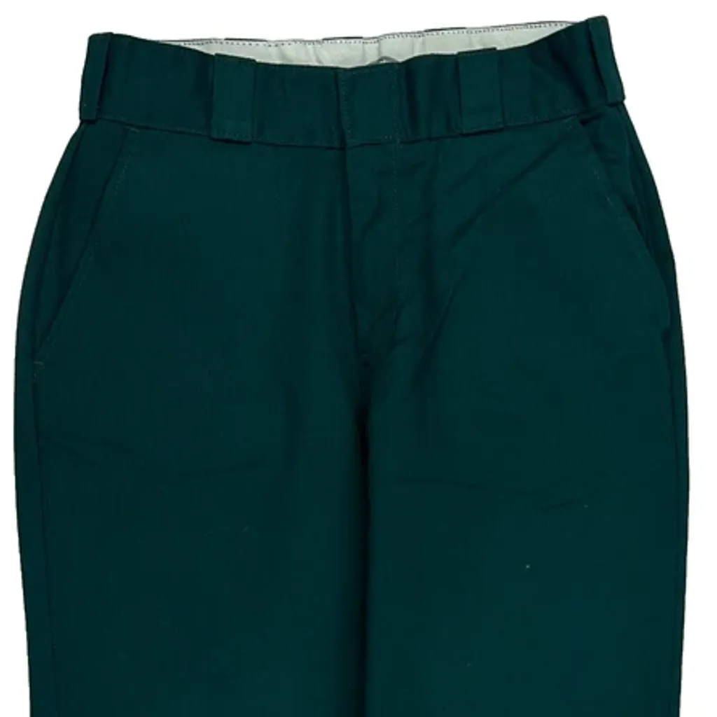 Dickies Trousers - 28W UK 8 Green Polyester Blend - Image 10