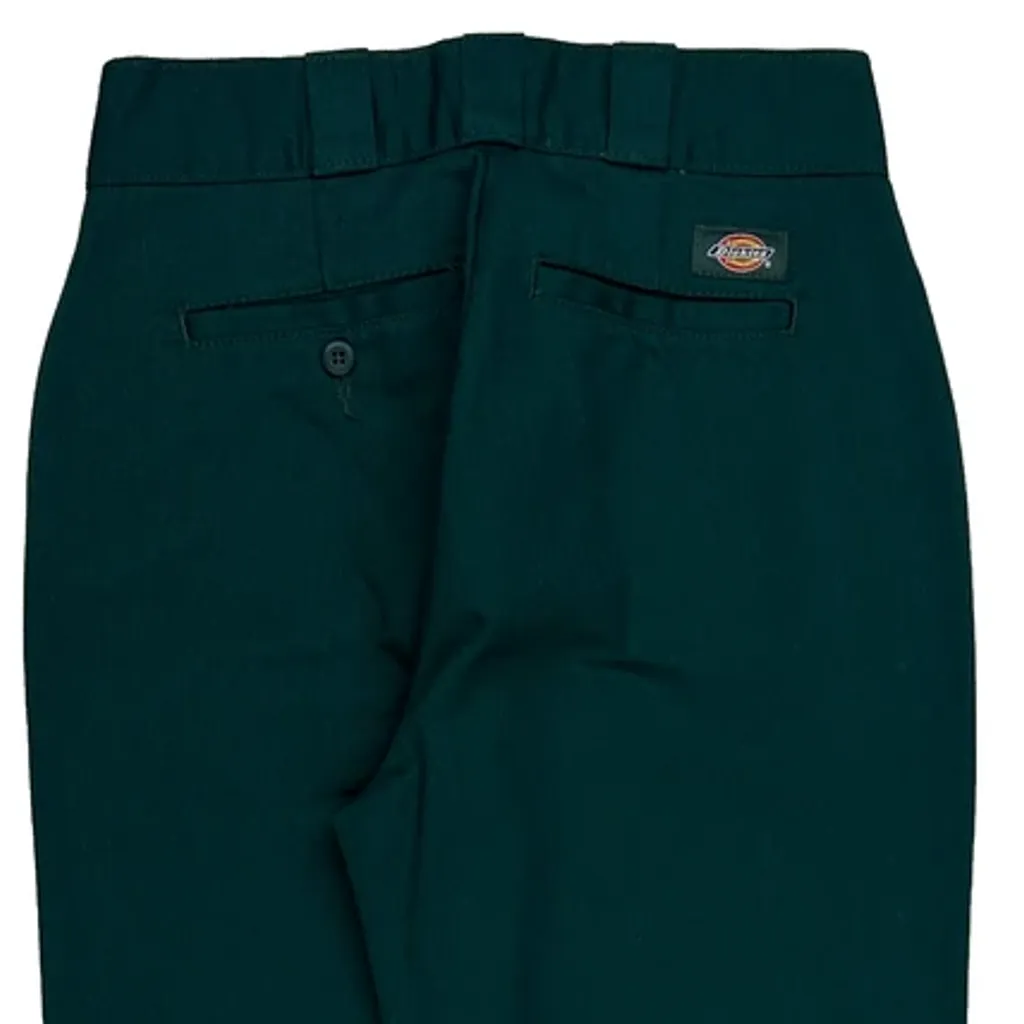 Dickies Trousers - 28W UK 8 Green Polyester Blend - Image 8