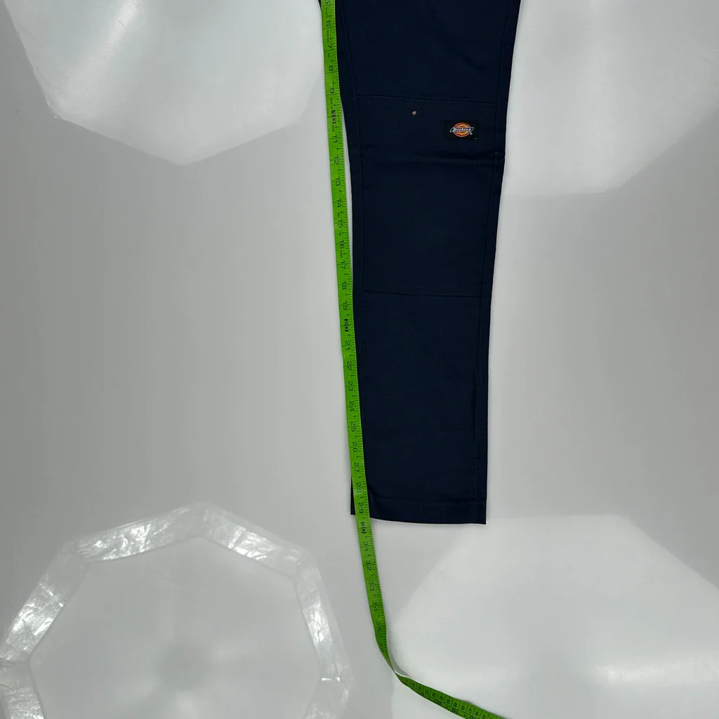 Dickies Trousers - 28W UK 8 Navy Cotton Blend - Image 5
