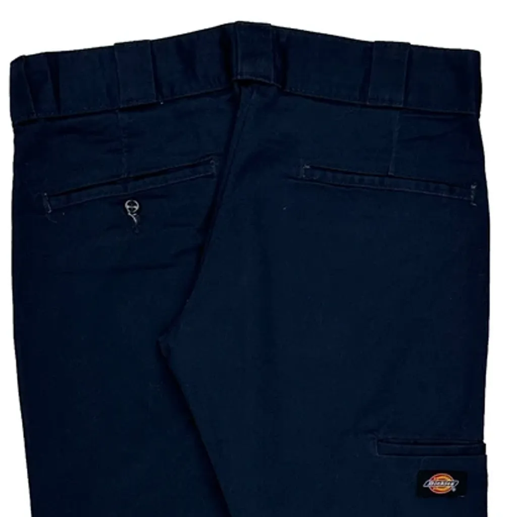 Dickies Trousers - 28W UK 8 Navy Cotton Blend - Image 8